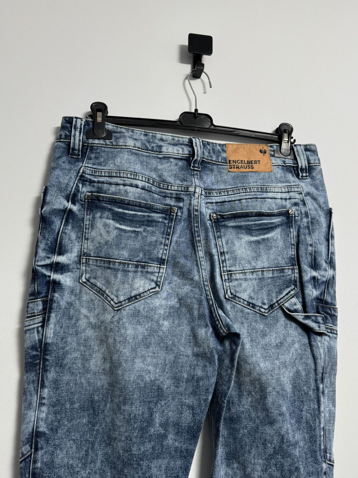 Stewart & Strauss Engelbert Strauss Workwear Denim Pants Size US 34 / EU 50 - 10 Thumbnail