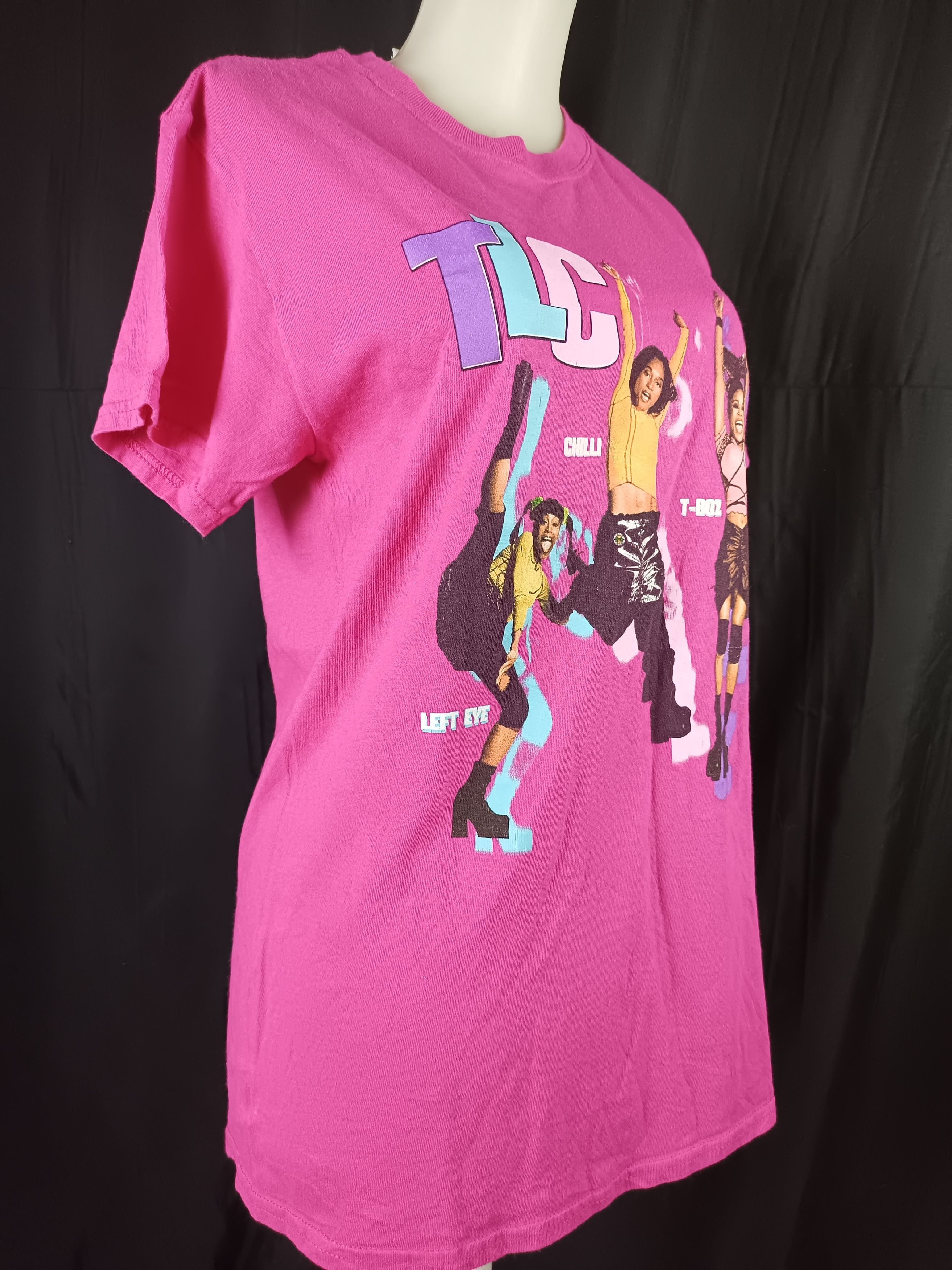 Cross Colours × Rap Tees × Vintage TLC Hip-Hop Group Missing Randy Allen Cross Colours Tags Size S / US 4 / IT 40 - 18 Thumbnail