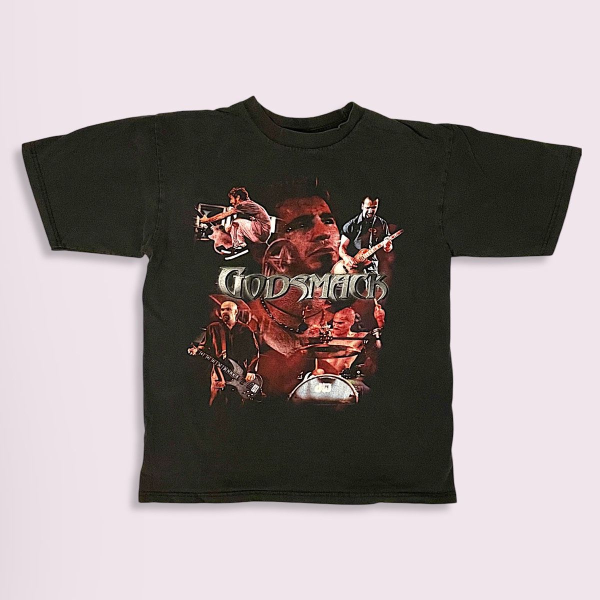 Band Tees × Vintage Vintage Y2K Godsmack Tee Size US M / EU 48-50 / 2 - 1 Thumbnail