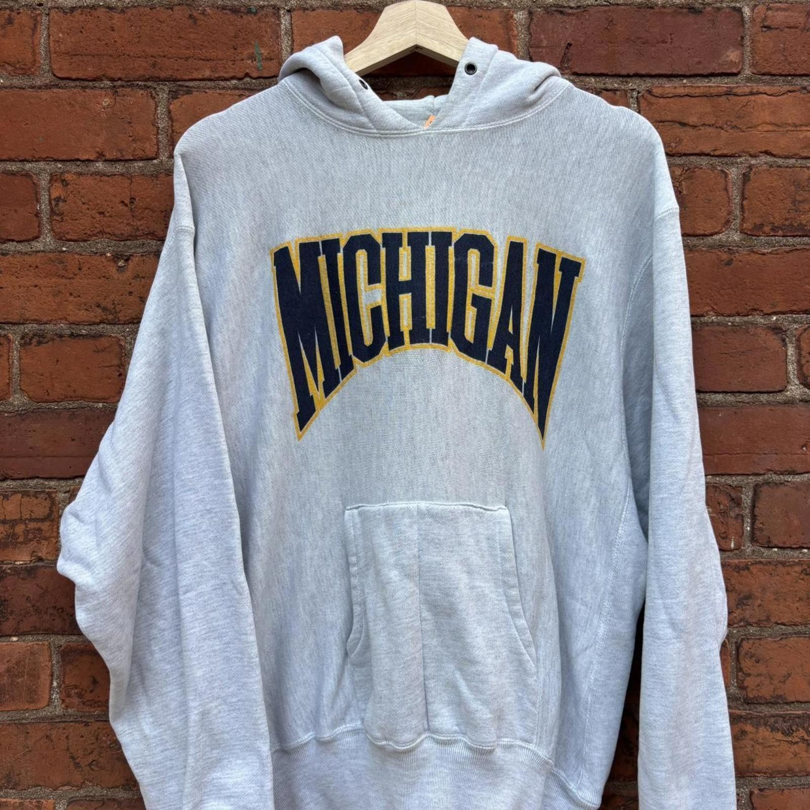 Other vintage Michigan hoodie university of michigan 90s L Size US L / EU 52-54 / 3 - 3 Thumbnail