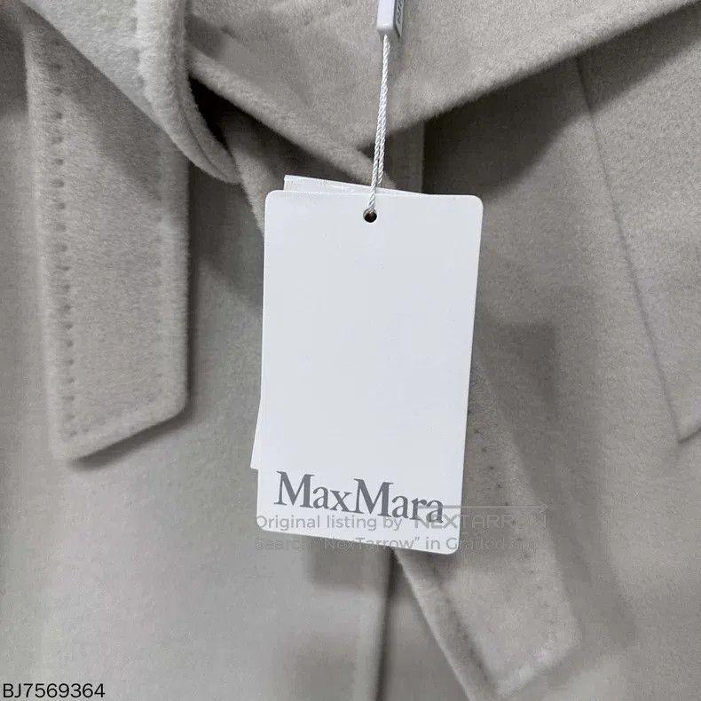 Max Mara Max Mara Light gray coat Size XXS / US 00 / IT 34 - 4 Thumbnail