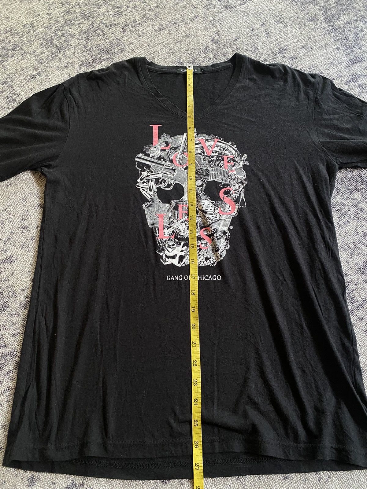 Hysteric Glamour × If Six Was Nine × Japanese Brand Y2k Loveless skull double layer ifsixwasnine longsleeve Size US M / EU 48-50 / 2 - 8 Thumbnail