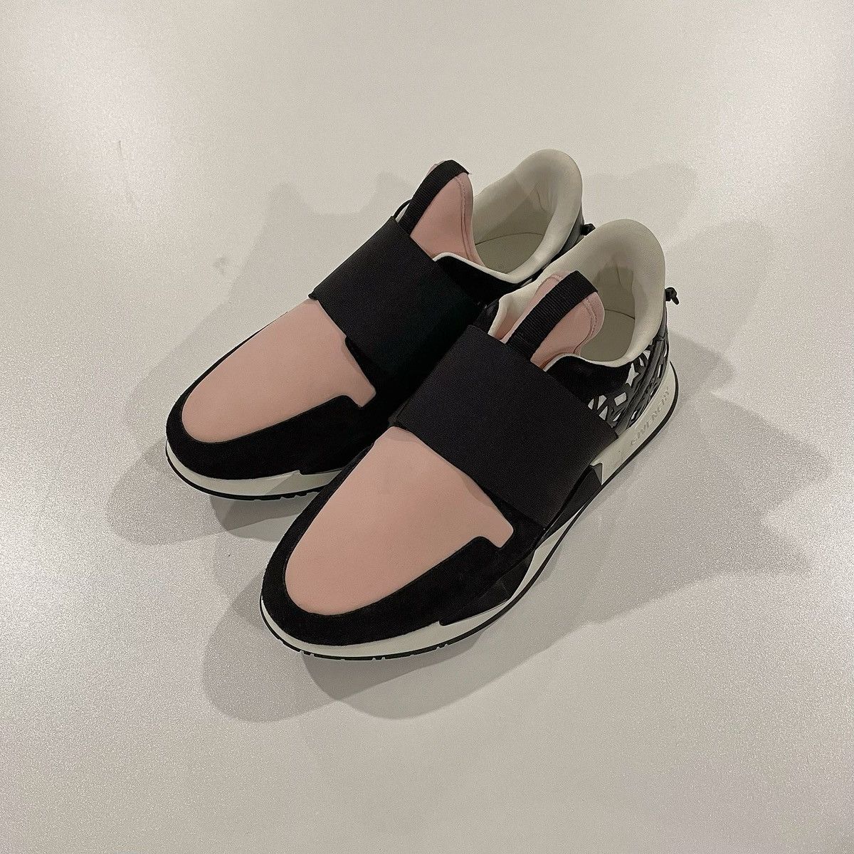 Givenchy Givenchy Multicolor Neoprene and Leather Runner Sneakers Size US 7.5 / IT 37.5 - 2 Thumbnail
