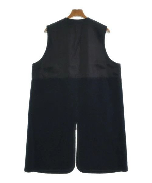 Comme des Garcons Homme Deux Coat Wool Zipper Sleeveless Inseam Pocket Multicolor Size US L / EU 52-54 / 3 - 2 Thumbnail
