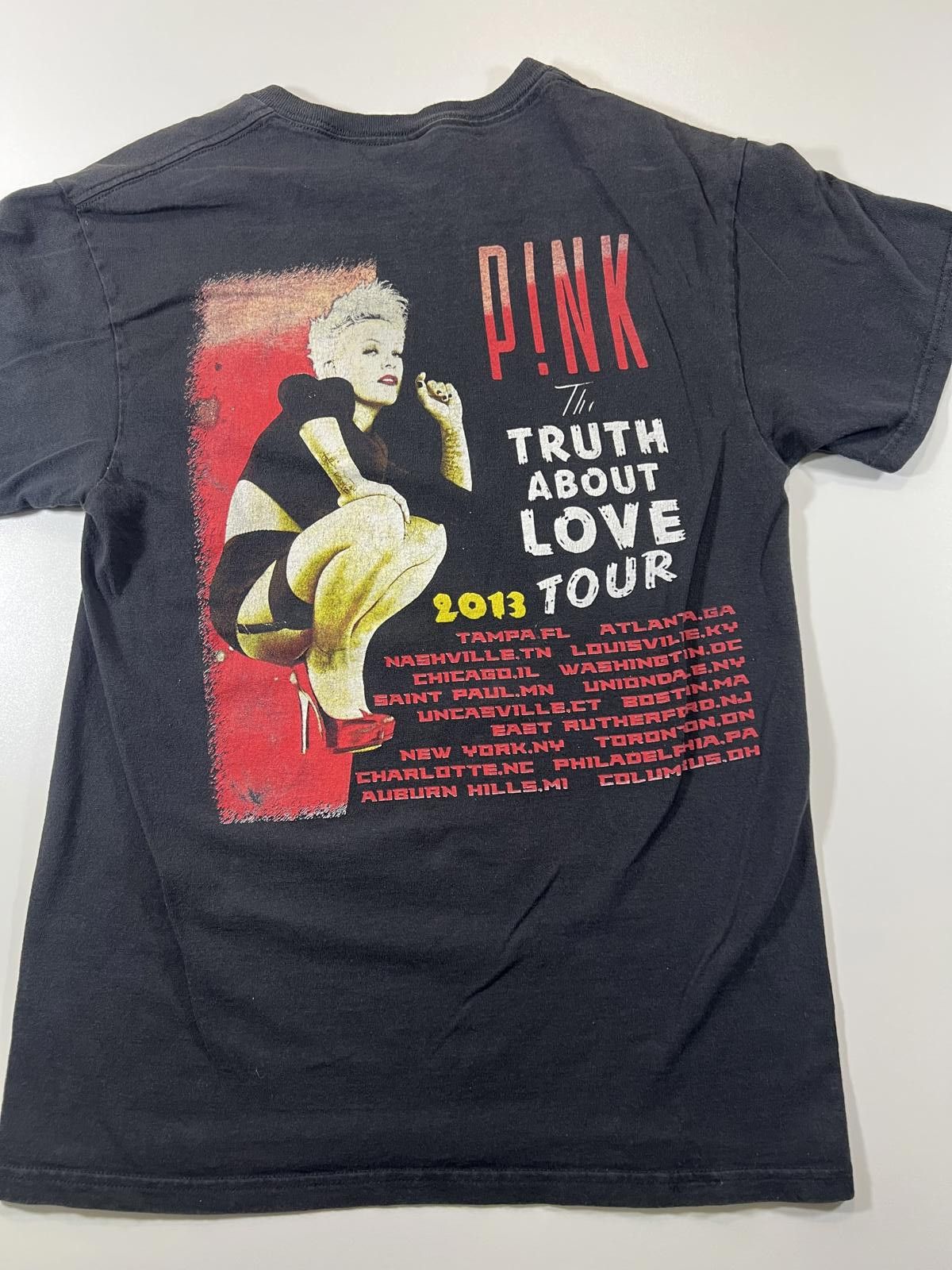 Other P!NK The Truth About Love Tour Black Graphic T-Shirt Medium Size US M / EU 48-50 / 2 - 6 Thumbnail