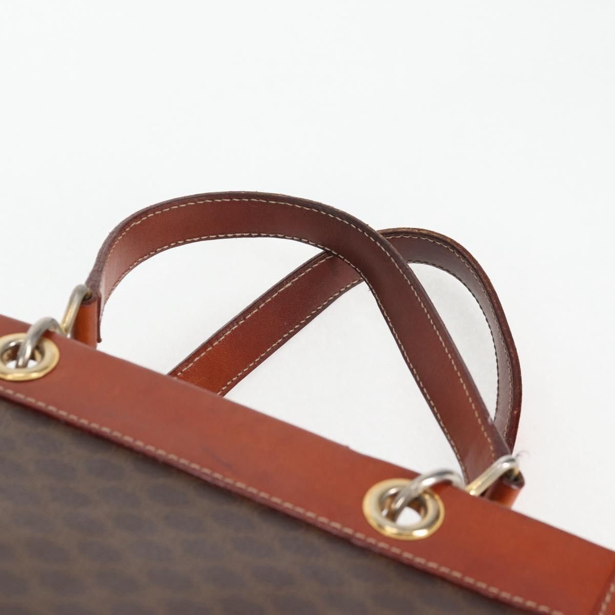 Celine CELINE Macadam Canvas Shoulder Bag Pvc Brown Size ONE SIZE - 8 Thumbnail