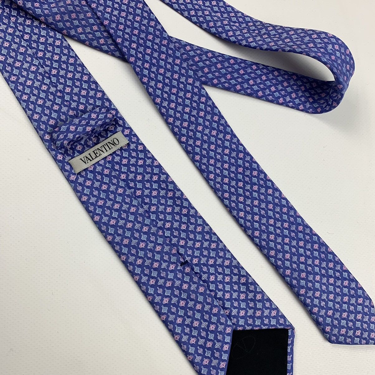 Valentino Valentino spinner print silk tie Size ONE SIZE - 1 Thumbnail