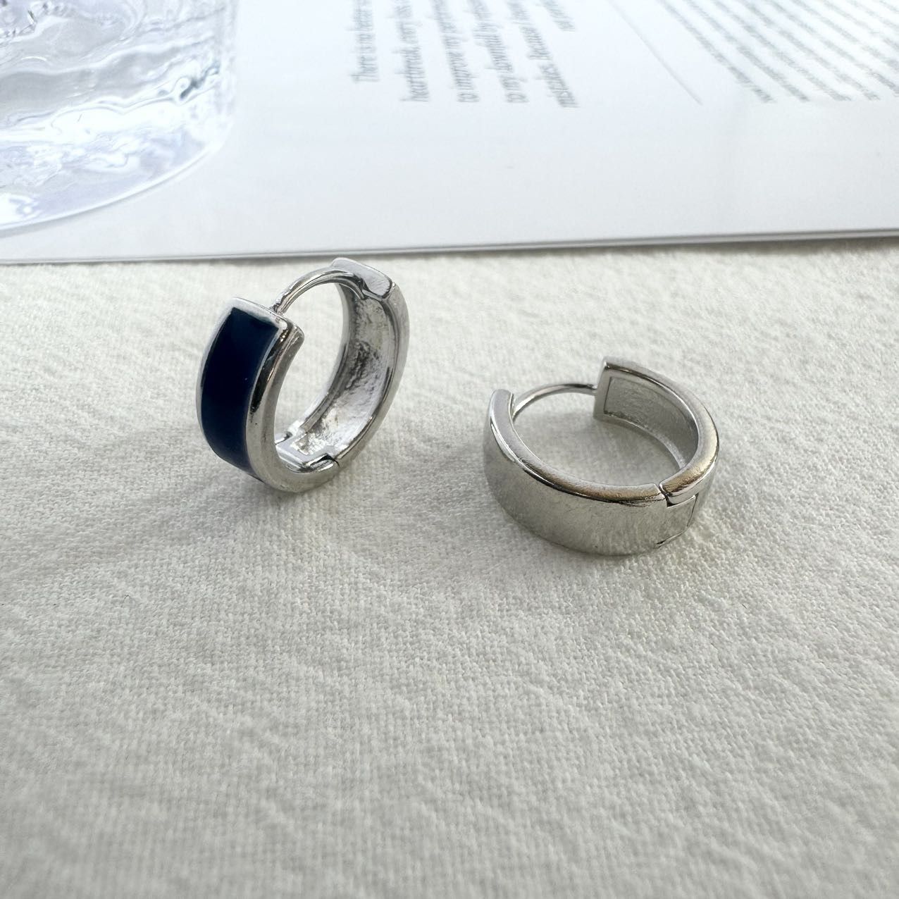 Other 15mm Small Hoop Earrings for Men Women Unisex Earrings Size ONE SIZE - 2 Thumbnail