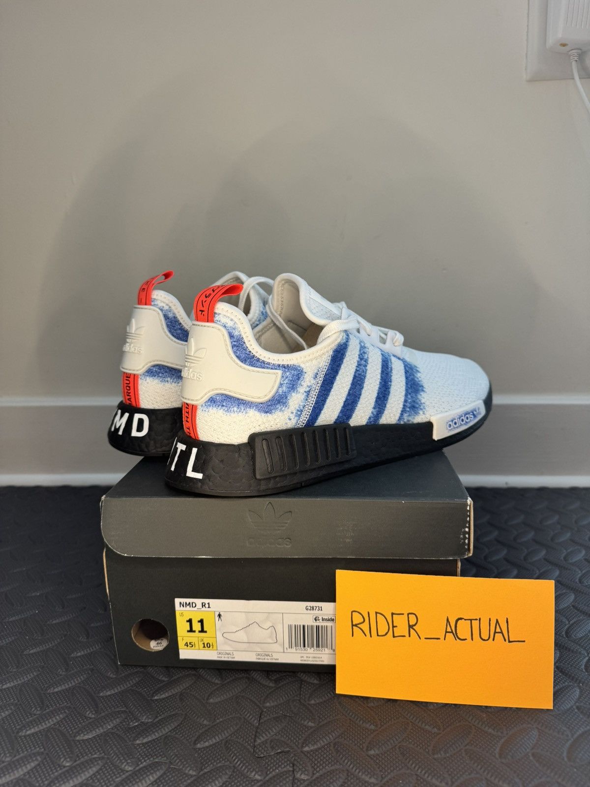 Adidas Adidas NMD_R1 ‘ATL’ Size US 11 / EU 44 - 6 Thumbnail
