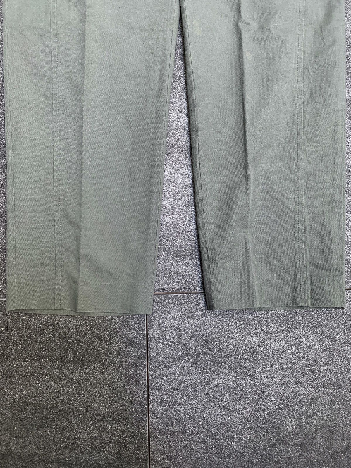 Dries Van Noten Linen Blend Trousers Size US 31 - 6 Thumbnail
