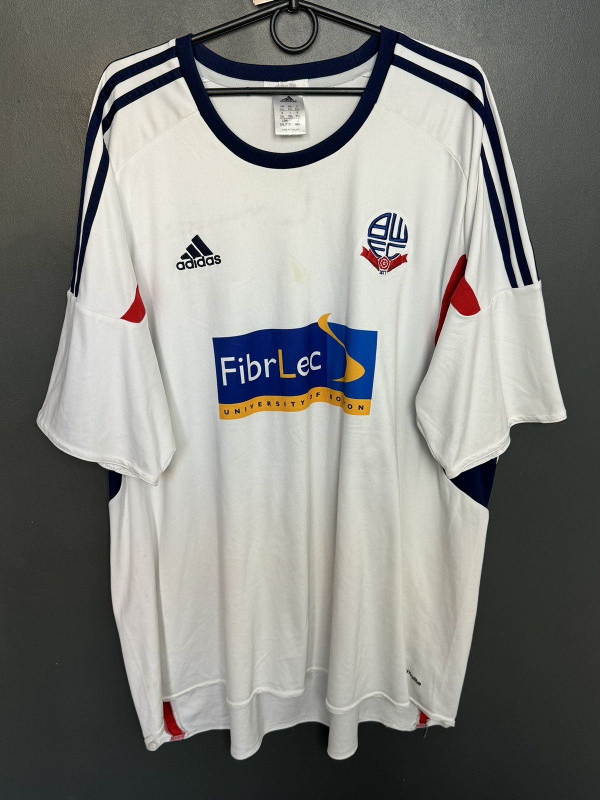 Adidas 3XL Bolton 13/14 Home Football Jersey Size US XXL / EU 58 / 5 - 1 Thumbnail