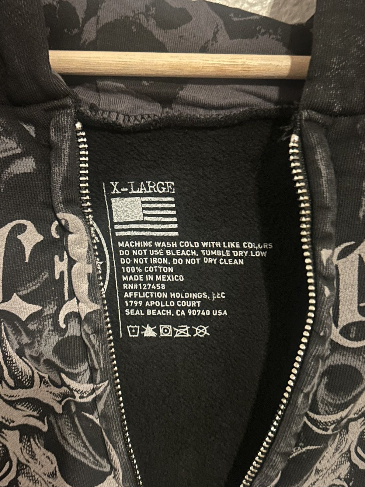 Ken Carson KEN CARSON x AFFLICTION GORECORE ZIPUP XL Size US XL / EU 56 / 4 - 14 Thumbnail