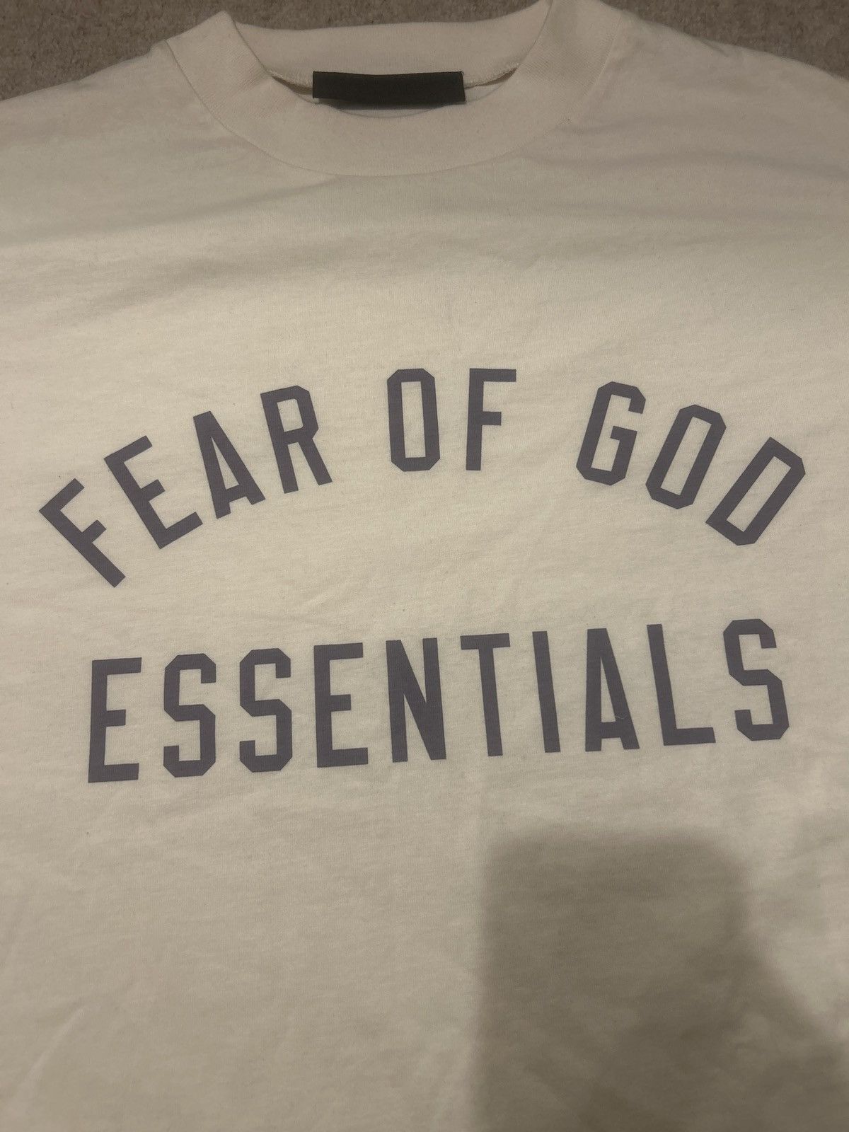 Fear of God Fear of God Essentials white cotton t-shirt Size US S / EU 44-46 / 1 - 6 Thumbnail
