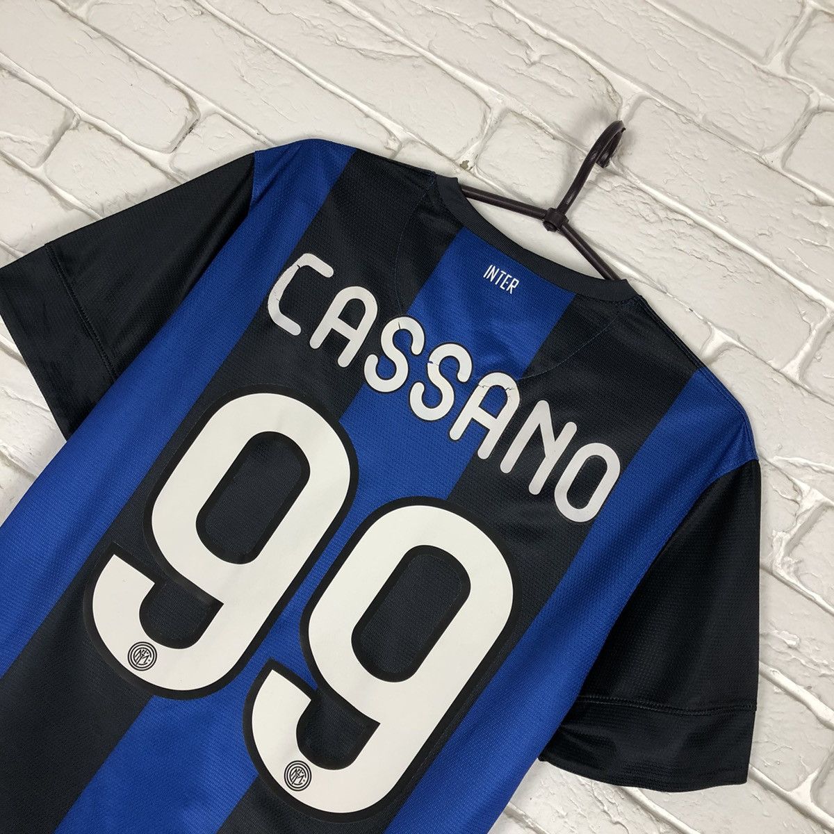 Nike Inter Internazionale Cassano 2012 2013 home soccer jersey Size US M / EU 48-50 / 2 - 2 Thumbnail