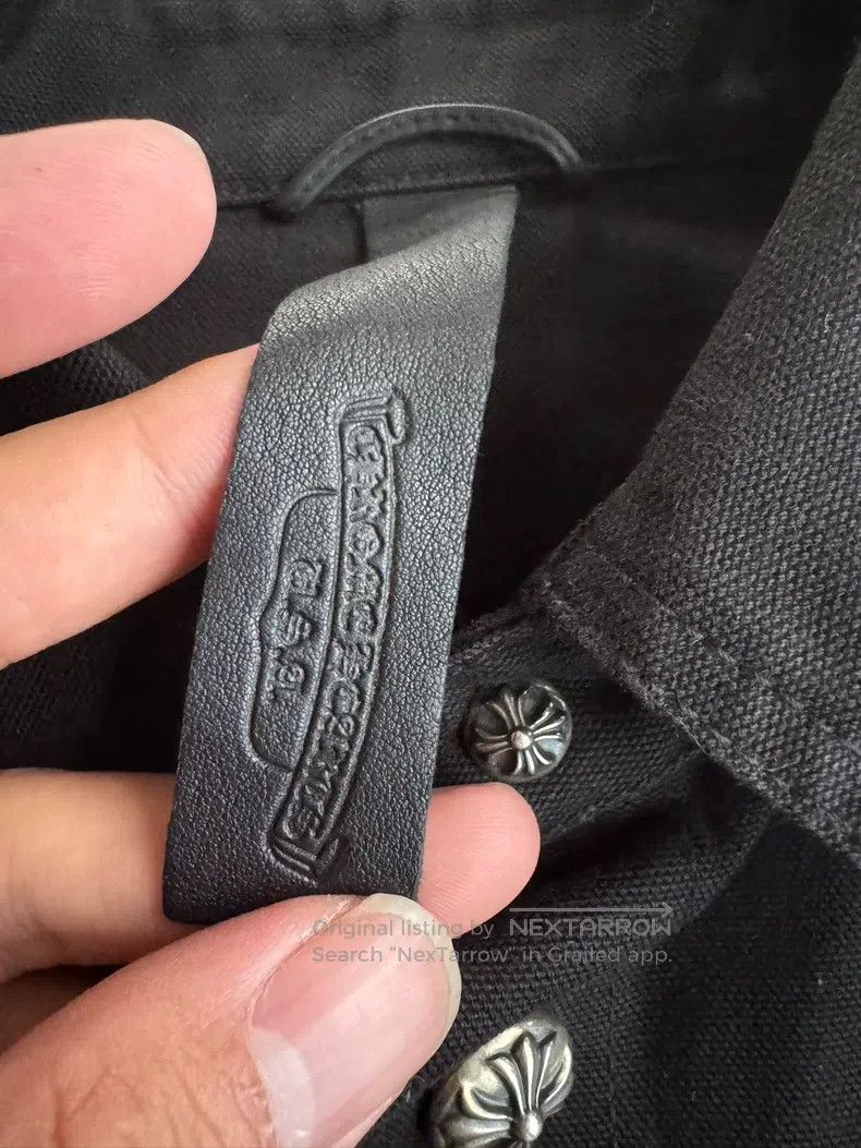 Chrome Hearts CHROME HEARTS Black utility jacket Size US M / EU 48-50 / 2 - 4 Thumbnail