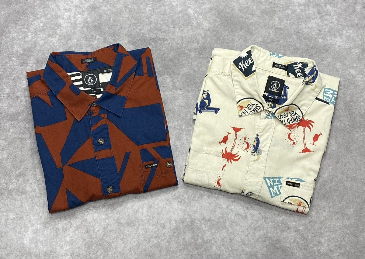 Volcom Y2K Vintage Volcom Short Sleeve Button Up Bundle Size US M / EU 48-50 / 2 - 1 Thumbnail