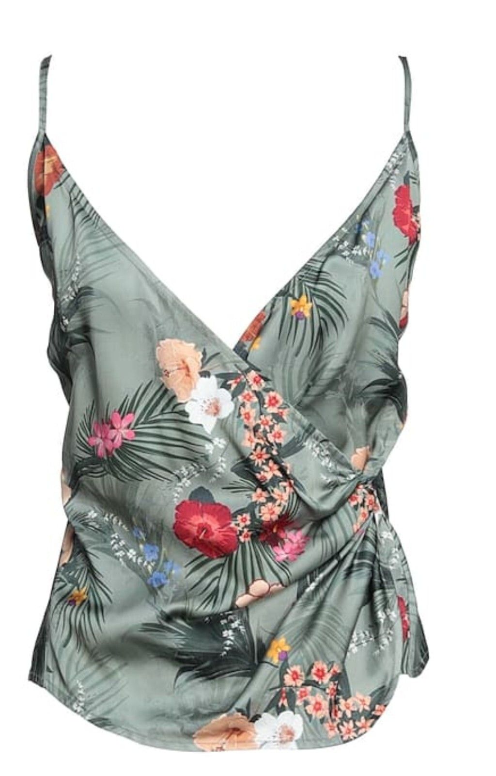 Ih Nom Uh Nit IH NOM UH NIT Tropical Print Silk Top XS BNWT Size XS / US 0-2 / IT 36-38 - 1 Thumbnail