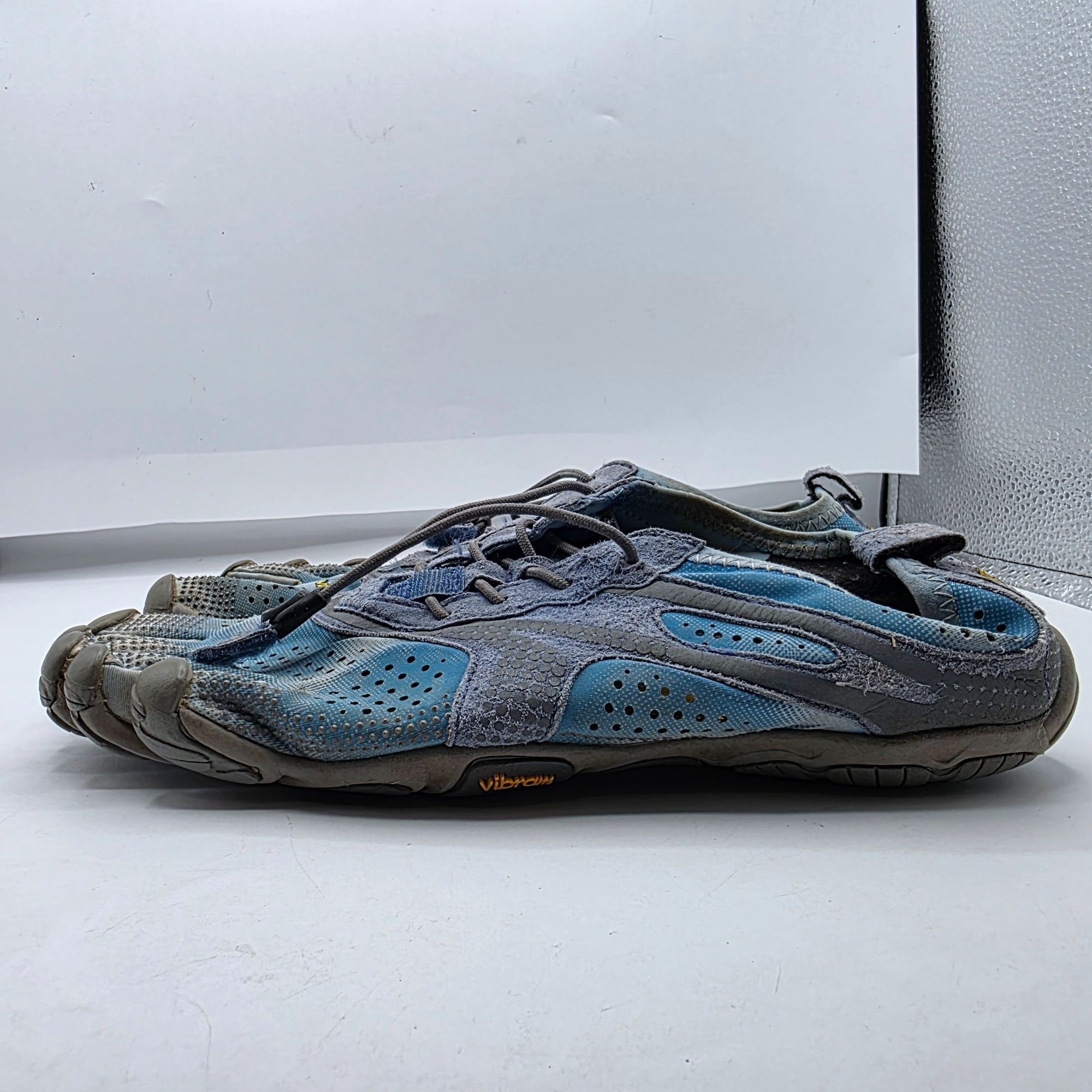 Vibram Vibram FiveFingers V-Run Womens Size 9 Blue Gray Minimalist Size US 9 / IT 39 - 13 Thumbnail