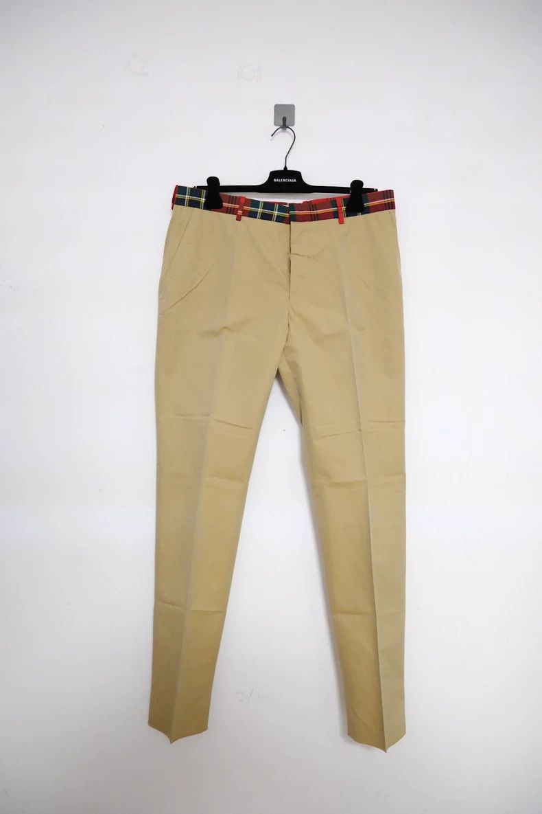 Alexander McQueen Alexander McQUEEN Casual Western - style trousers Size US 38 / EU 54 - 1 Thumbnail