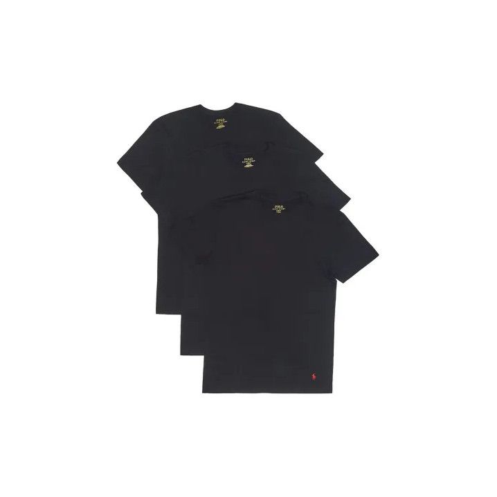 Polo Ralph Lauren Polo Ralph Lauren Men's 3-Pack Black Short-Sleeve Tees Size US M / EU 48-50 / 2 - 1 Thumbnail