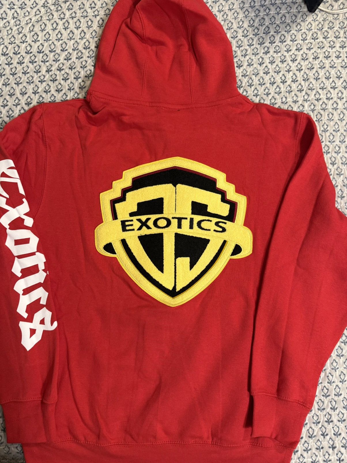 Other Exotics Red Logo Graphic Hoodie Size Medium Size US M / EU 48-50 / 2 - 2 Thumbnail