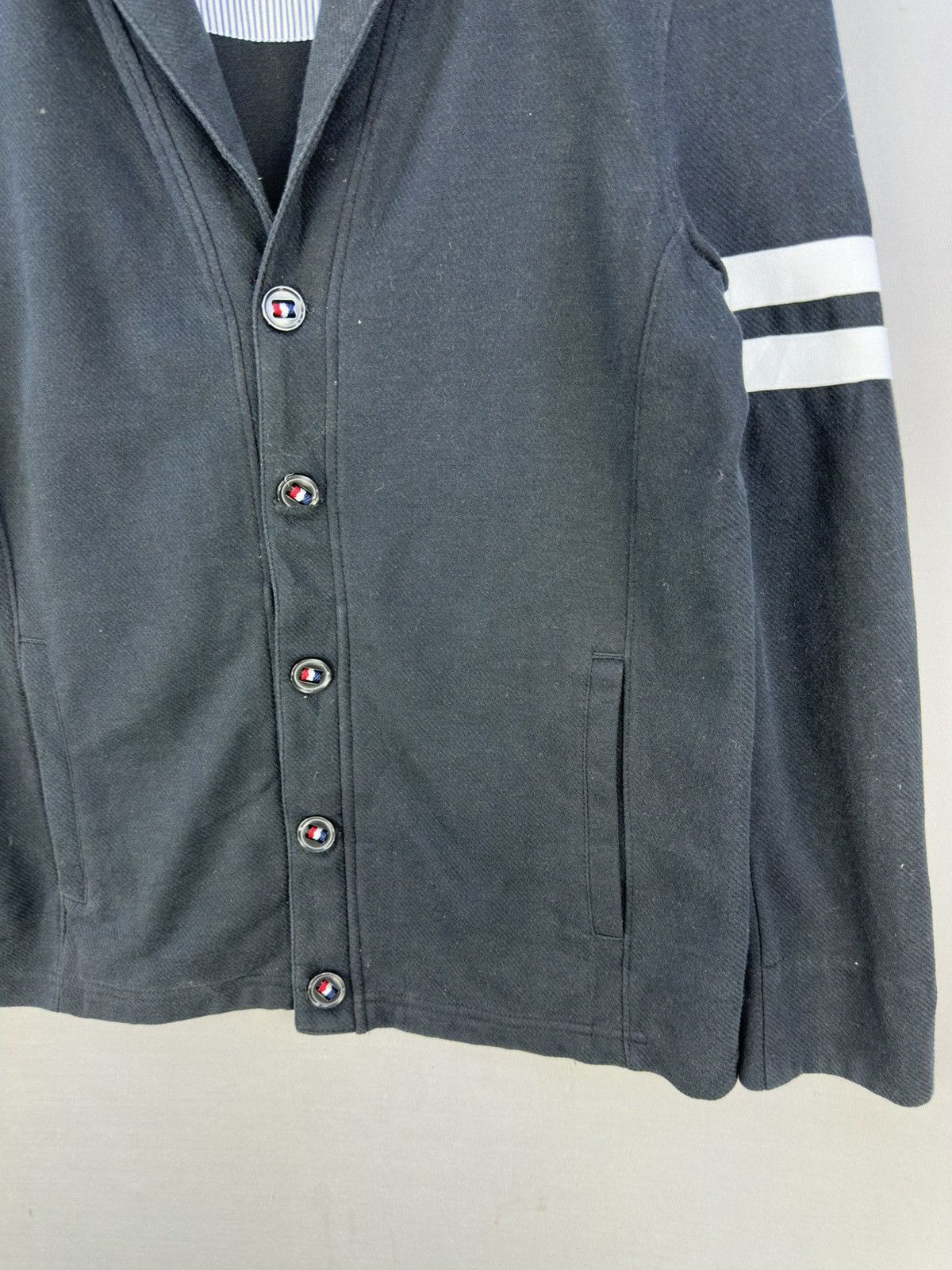 Japanese Brand Yin & Yang Cardigan Coat Inspired by Thom Browne Size US M / EU 48-50 / 2 - 3 Thumbnail