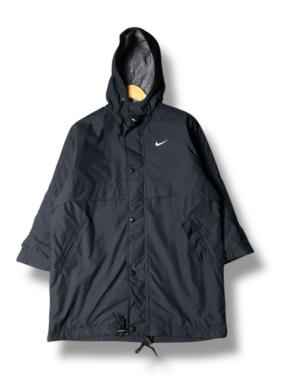 Nike Vintage Nike Swoosh Logo Parka Jacket (166) Size US M / EU 48-50 / 2 - 1 Thumbnail