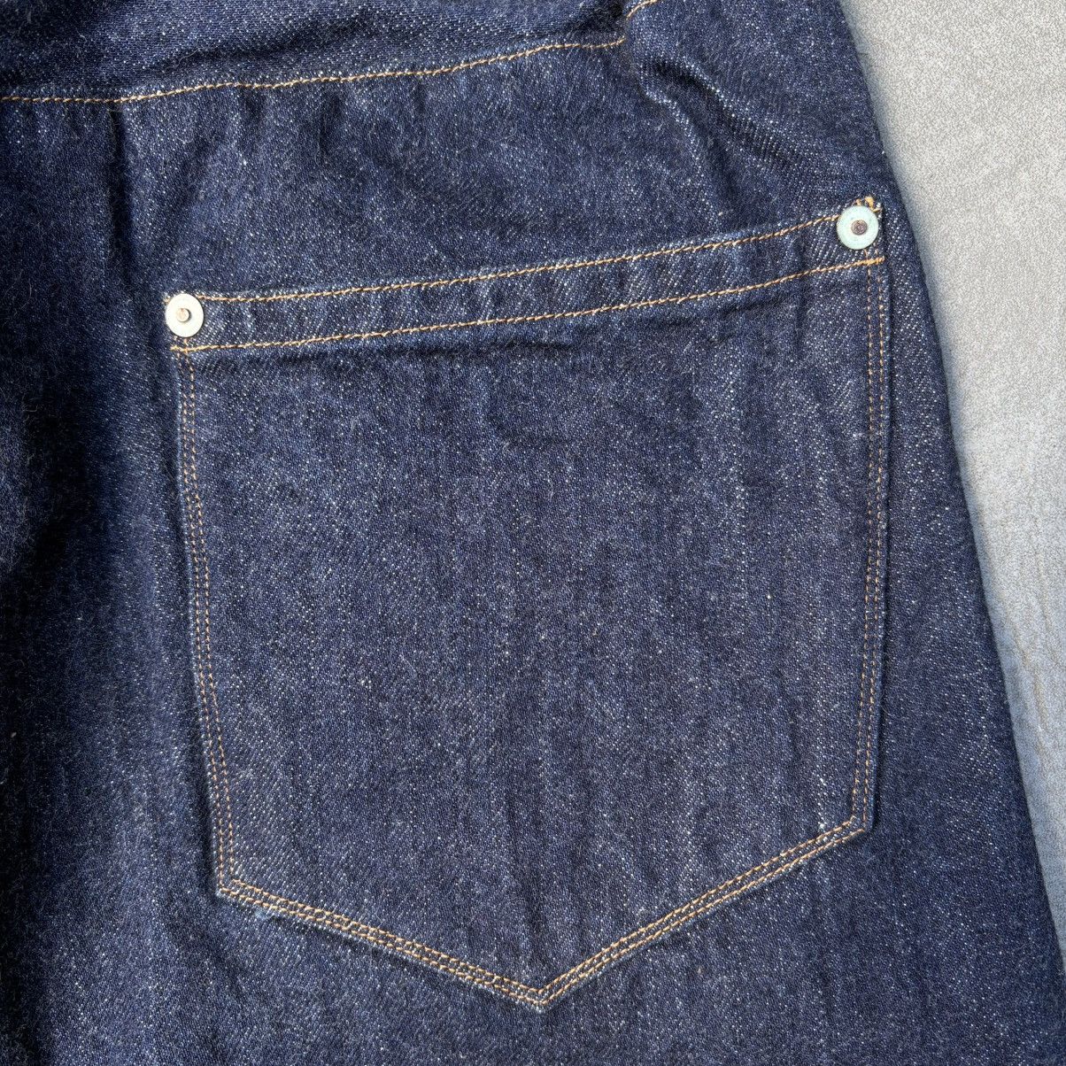 Ooe Yofukuten Ooe Yofukuten No.1124xx Blue Denim Overalls Linen Sewed 31 Size US 31 - 5 Thumbnail