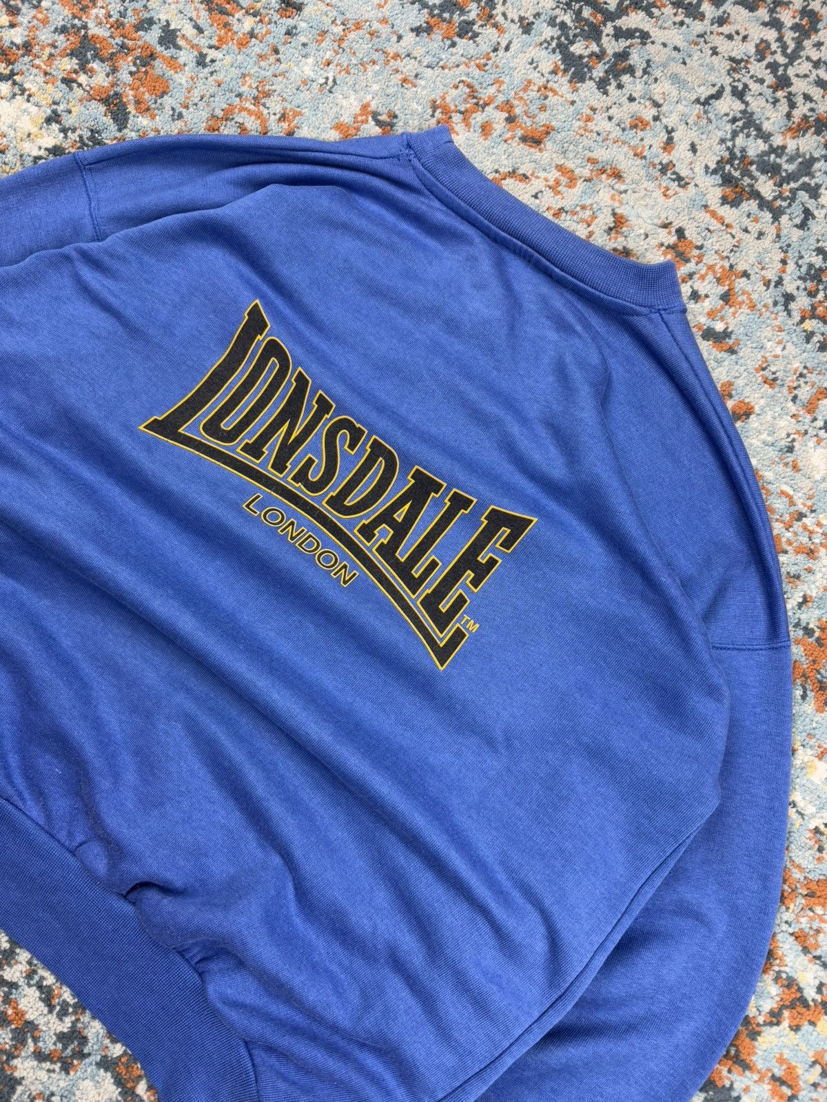 Lonsdale × Vintage Vintage 90s Lonsdale super baggy boxy spellout sweatshirt Size US S / EU 44-46 / 1 - 5 Thumbnail