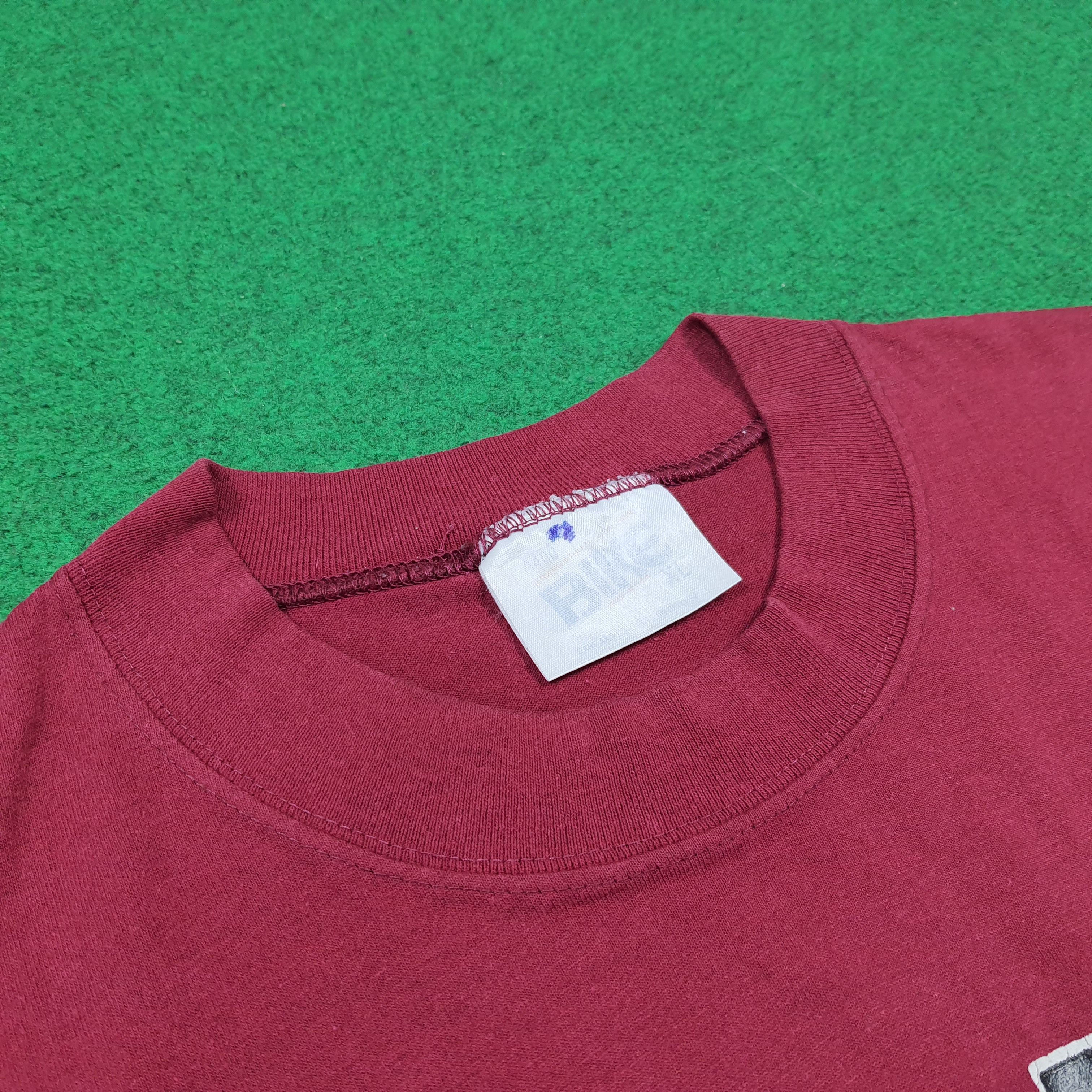 Vintage Vtg 90s Alabama Crimson Tide Tshirt Single Stitch C285N45 Size US L / EU 52-54 / 3 - 4 Thumbnail
