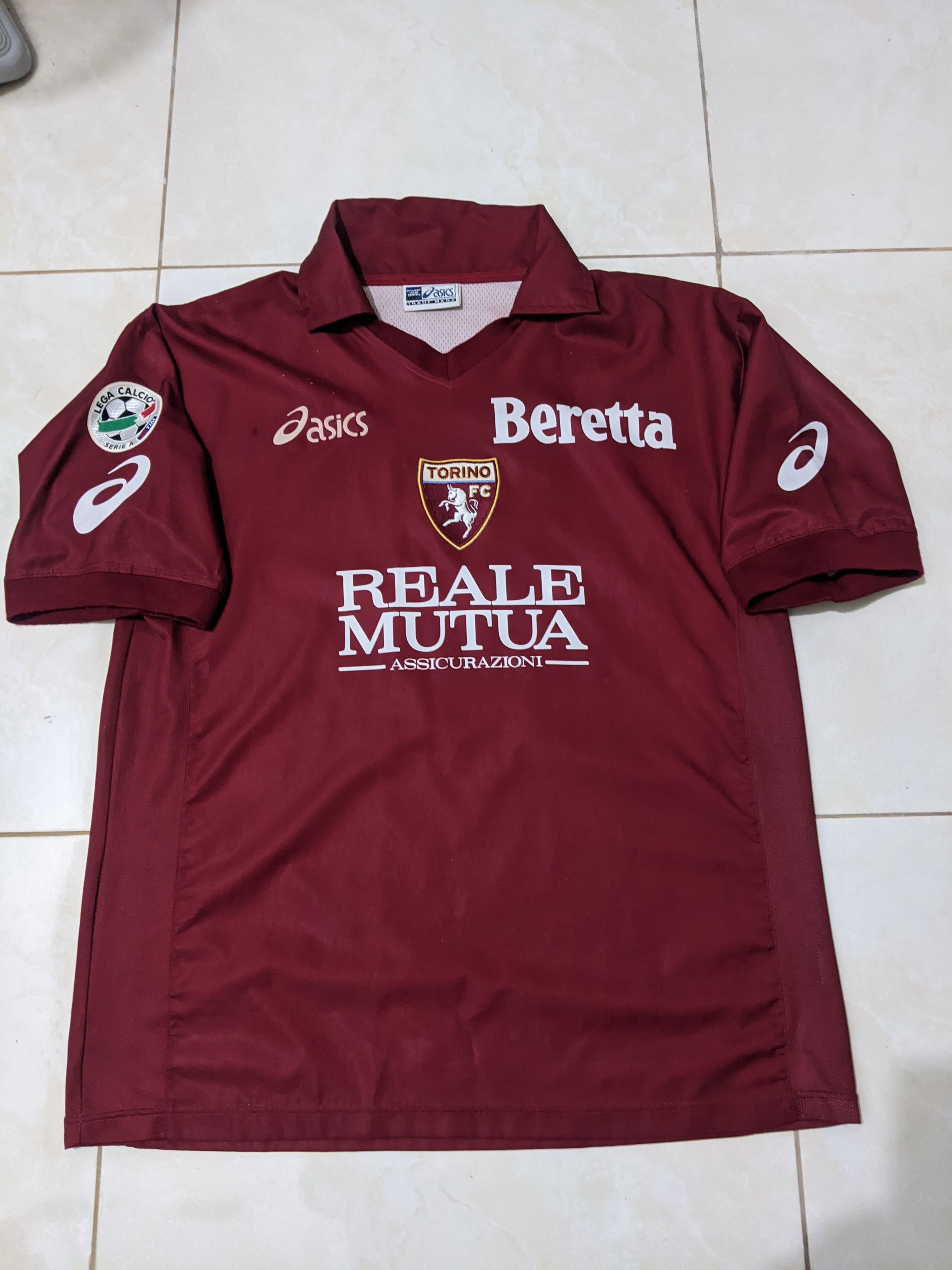 Asics Jersey Torino 2005-07 home recoba football shirt Size US L / EU 52-54 / 3 - 1 Thumbnail