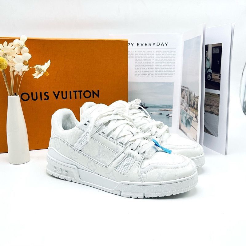 Louis Vuitton Louis Vuitton Trainer Low Top Sneakers for Men -2508 Size US 8 / EU 41 - 6 Thumbnail