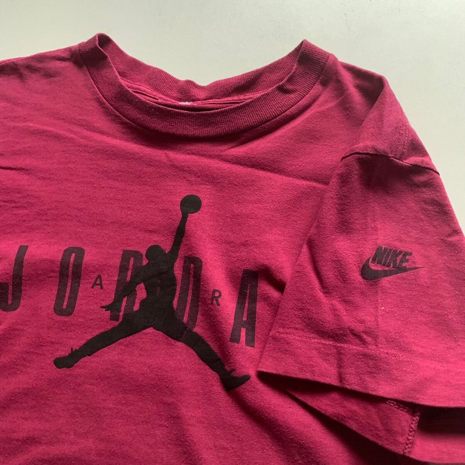 Jordan Brand × Nike × Vintage Vintage 90s Nike Air Jordan Jump Man Graphic T Shirt XS Rare Size US XS / EU 42 / 0 - 3 Thumbnail