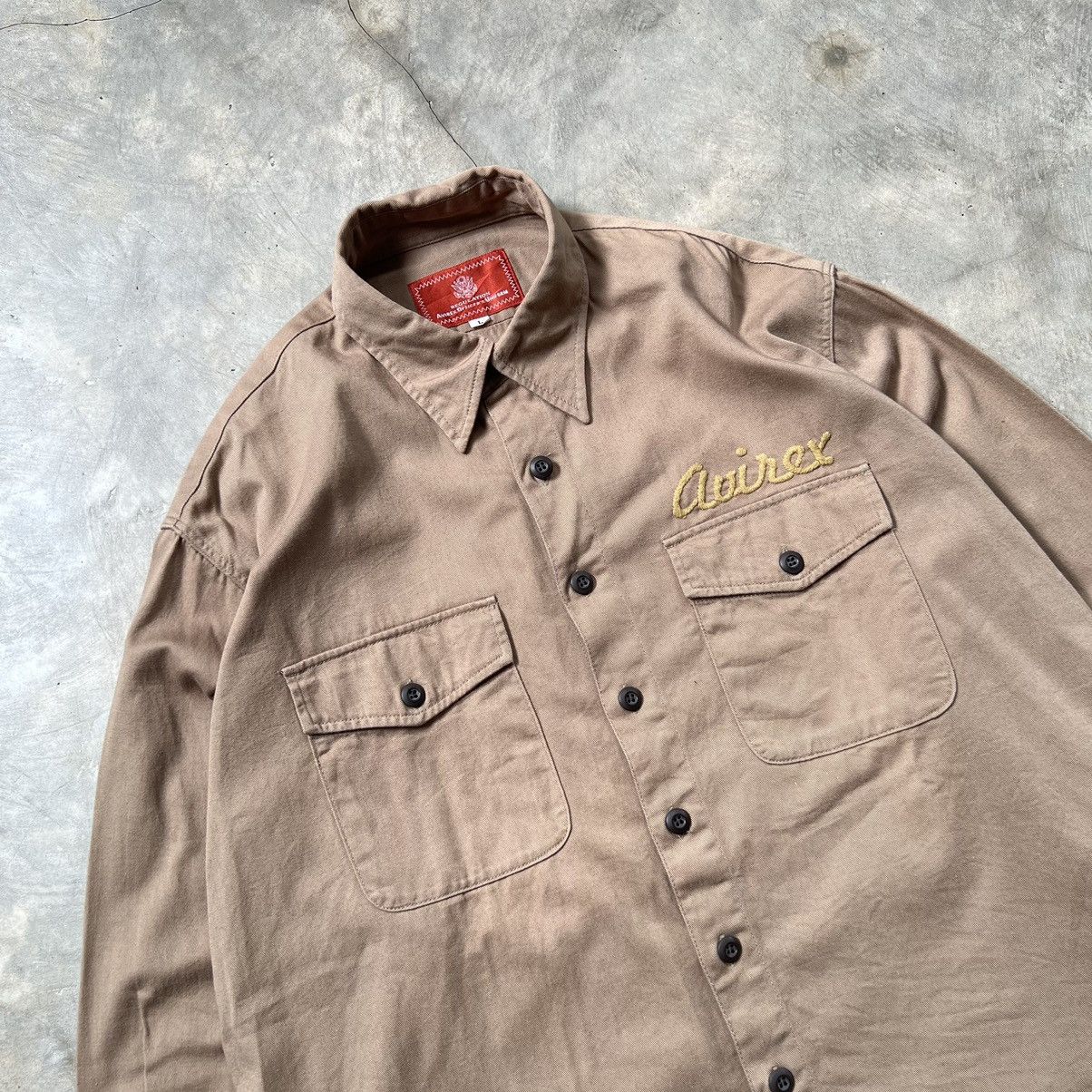 Avirex Avirex Dragon Taipei Taiwan Long Sleeve Button up Shirt Size US L / EU 52-54 / 3 - 4 Thumbnail