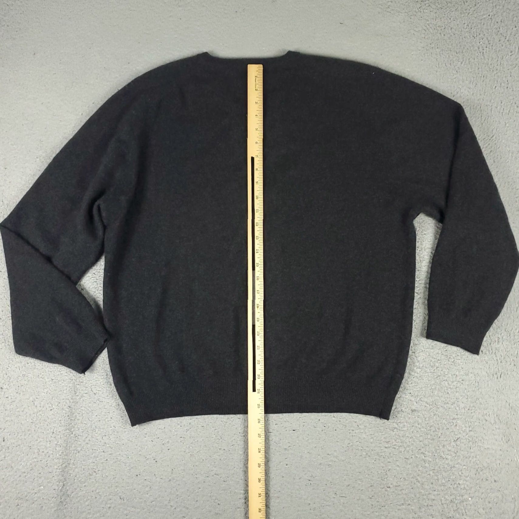 Joseph Joseph & Lyman Cashmere Sweater Pullover Mens XL Gray Long Sleeve Crew Neck Size US XL / EU 56 / 4 - 5 Thumbnail
