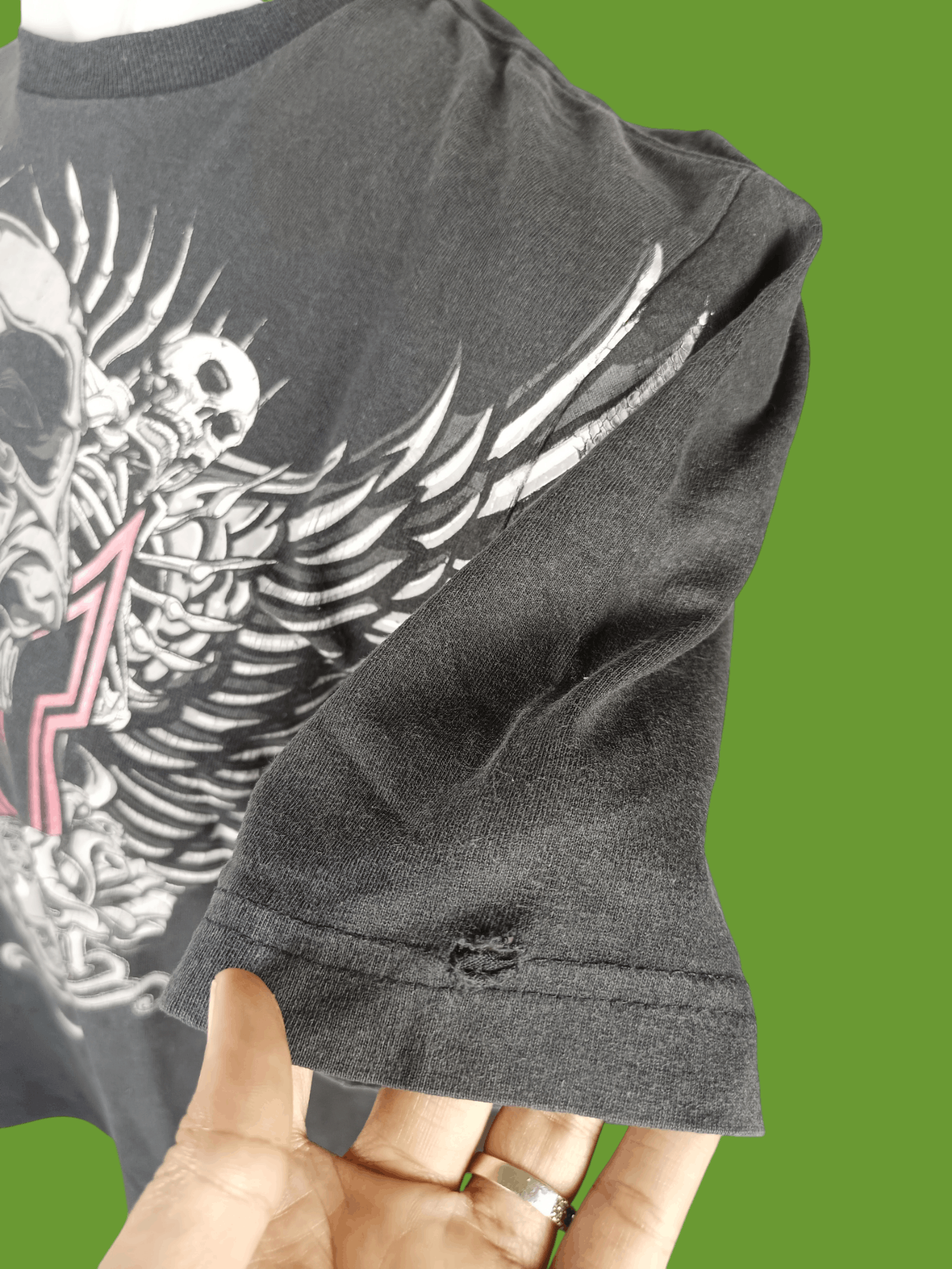 Affliction × Japanese Brand × Tapout Rare Tapout Tee Y2K Affliction Style Size M / US 6-8 / IT 42-44 - 11 Thumbnail