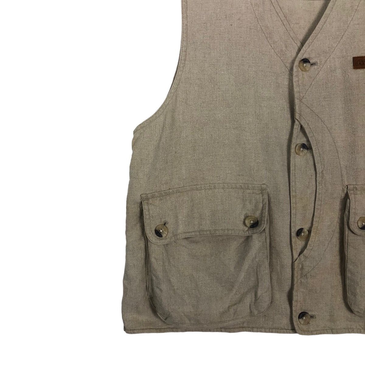 Japanese Brand 🔥Vintage Utility Vest Cargo Multi Pocket GT Thomas Hawkins Size US M / EU 48-50 / 2 - 4 Thumbnail