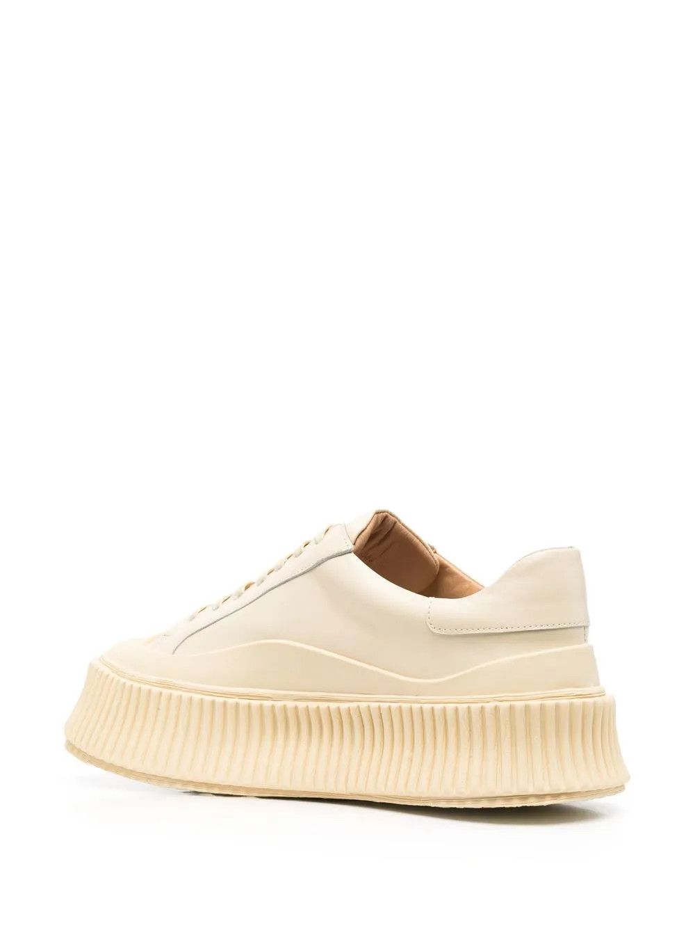 Jil Sander o1y1025 Low-Top Sneakers in Beige Size US 11 / IT 41 - 3 Thumbnail