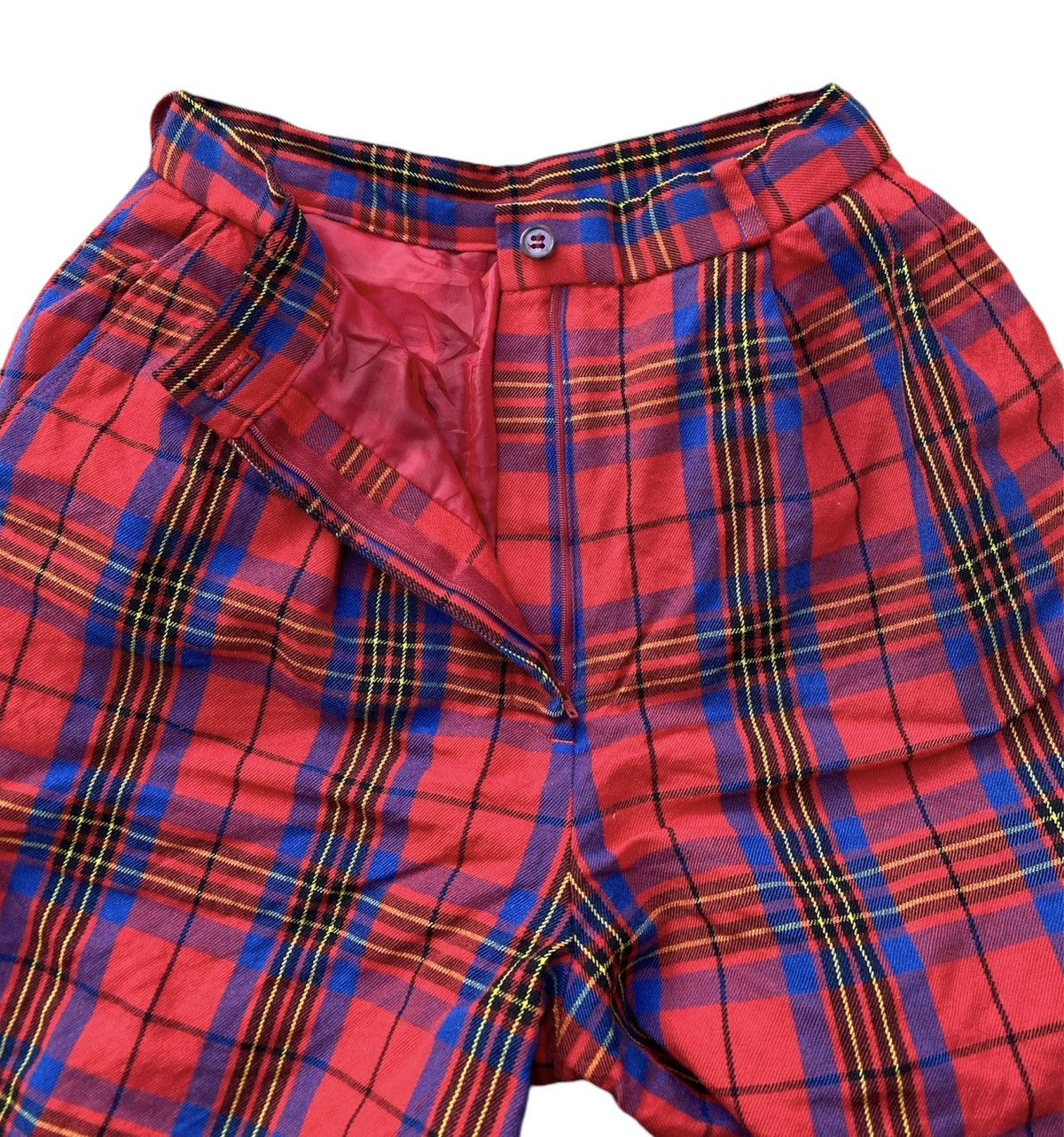 Flannel × McGregor × Vintage McGregor Sportwear Vintage Plaid Pants Size 25" / US 0 / IT 36 - 3 Thumbnail
