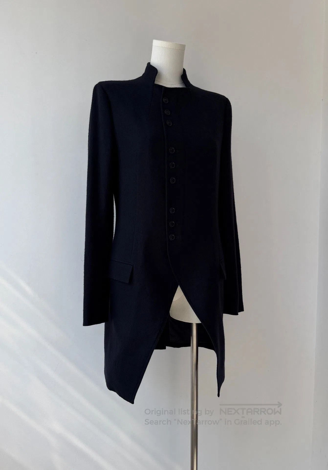 Yohji Yamamoto Yohji Yamamoto Y's 23AW Buttoned Coat. Size US M / EU 48-50 / 2 - 2 Thumbnail
