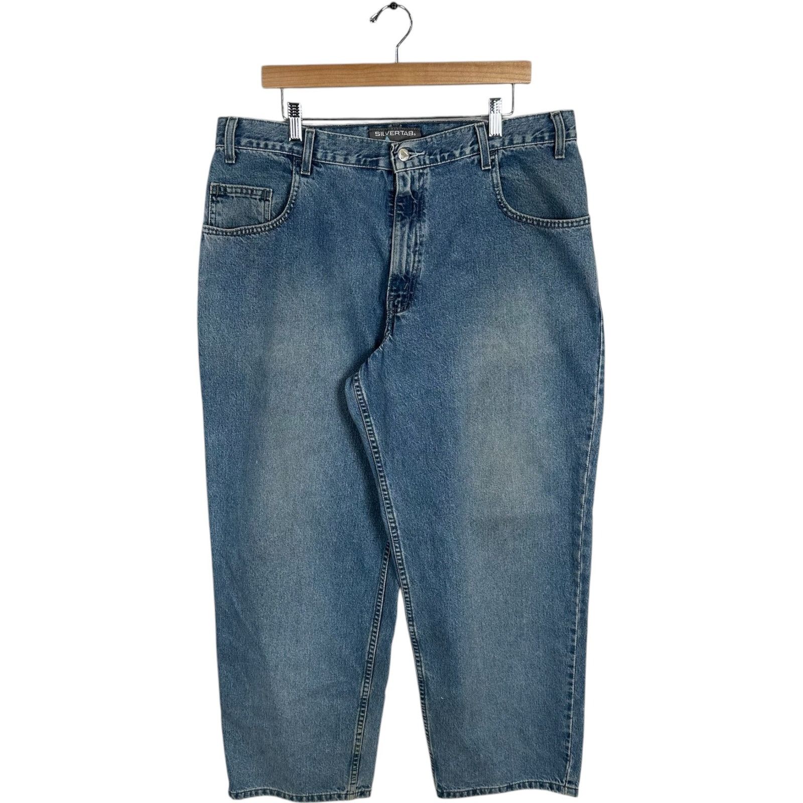 Levi's Vintage Levi's SilverTab Baggy Fit Jeans 38x30 Size US 38 / EU 54 - 1 Thumbnail