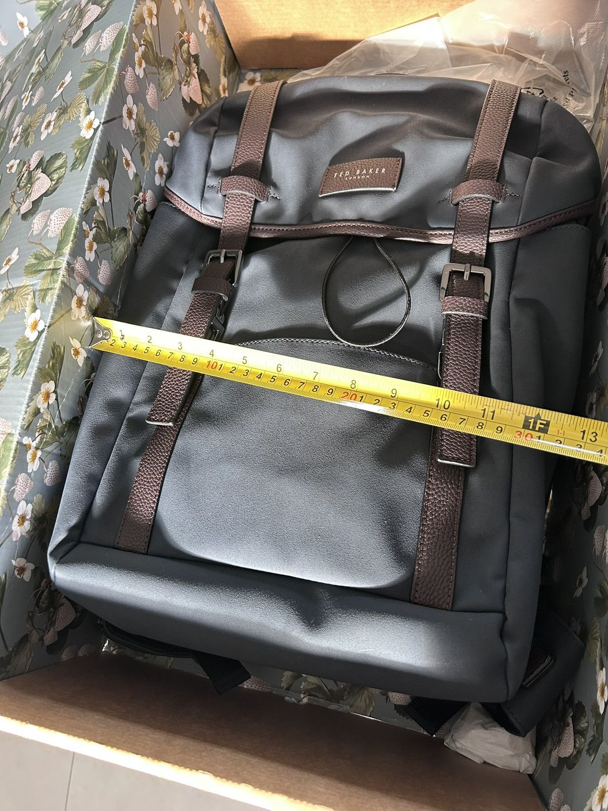 Ted Baker Ted Baker Faux Nubuck Backpack Size ONE SIZE - 4 Thumbnail