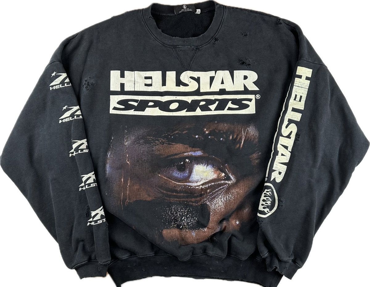 HELLSTAR Hellstar Sports Crewneck Size US XL / EU 56 / 4 - 1 Thumbnail