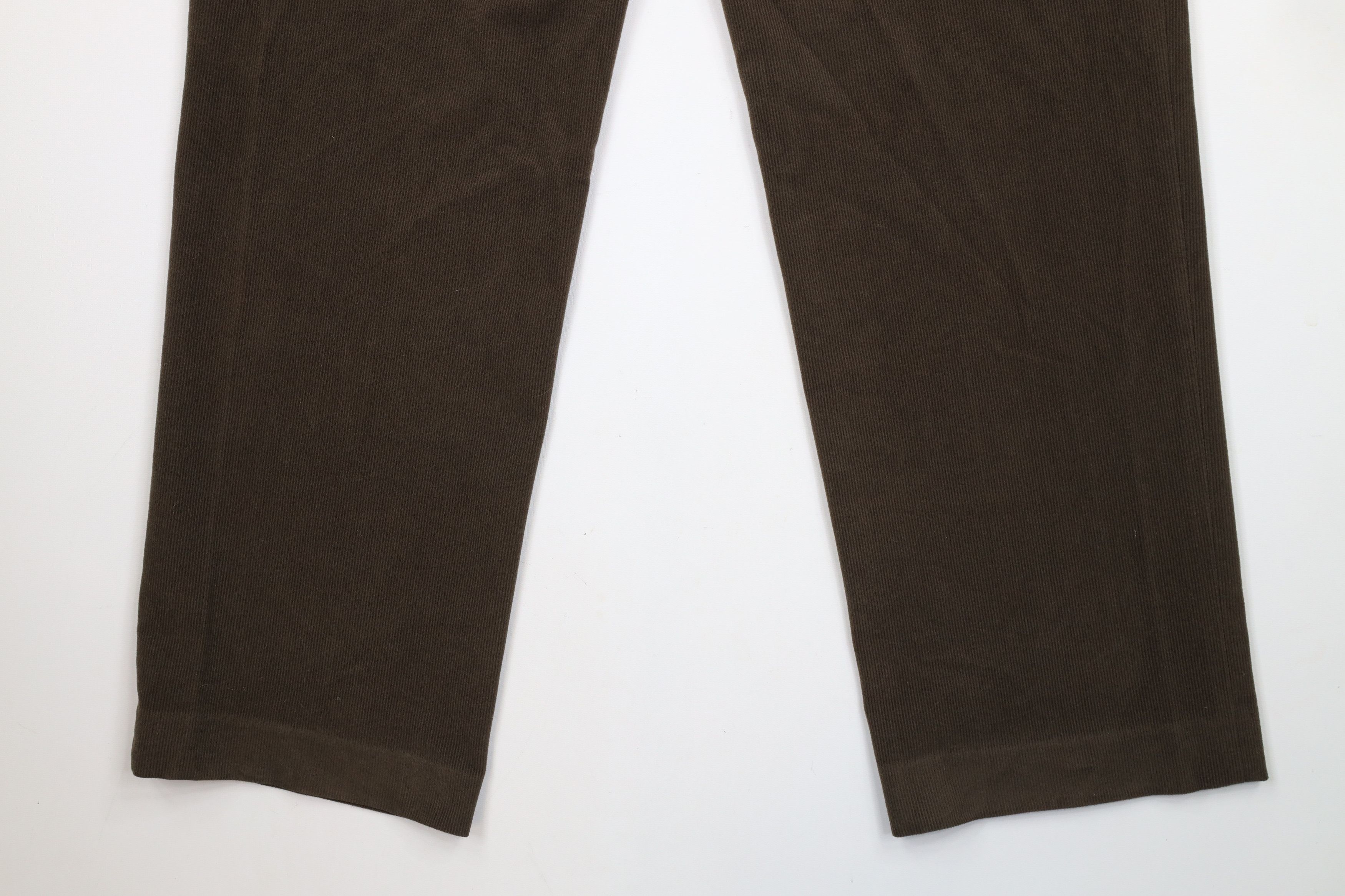 Vintage Vintage 90s Streetwear Corduroy Wide Leg Chino Pants Brown Size US 36 / EU 52 - 10 Thumbnail