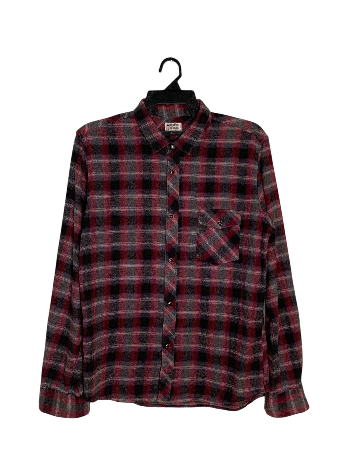 Takeo Kikuchi Rare Design Takeo Kikuchi Snap Button Ups Shirt Size M / US 6-8 / IT 42-44 - 1 Thumbnail