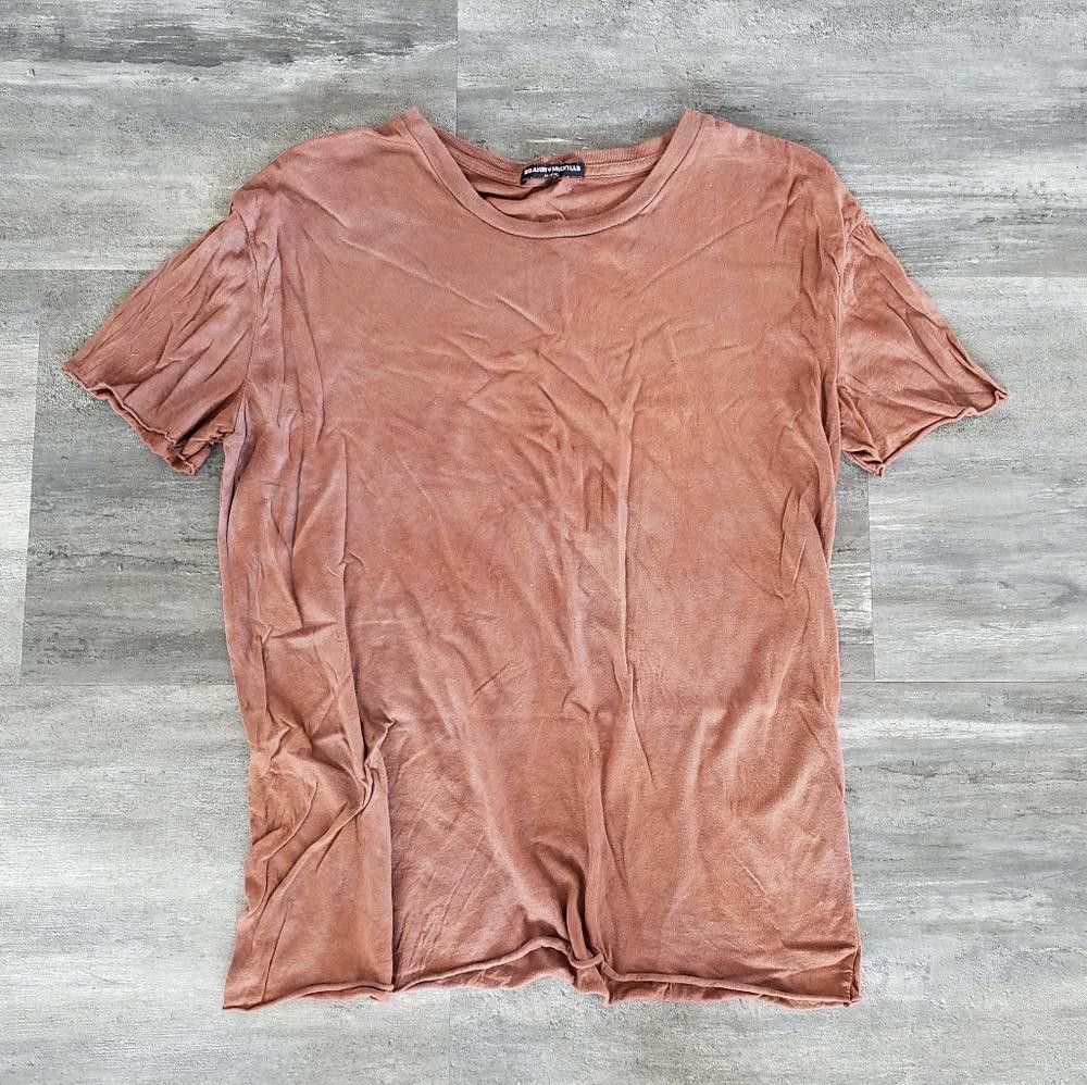 Designer Chocolate Basic Melville Short Sleeve Size ONE SIZE - 1 Thumbnail