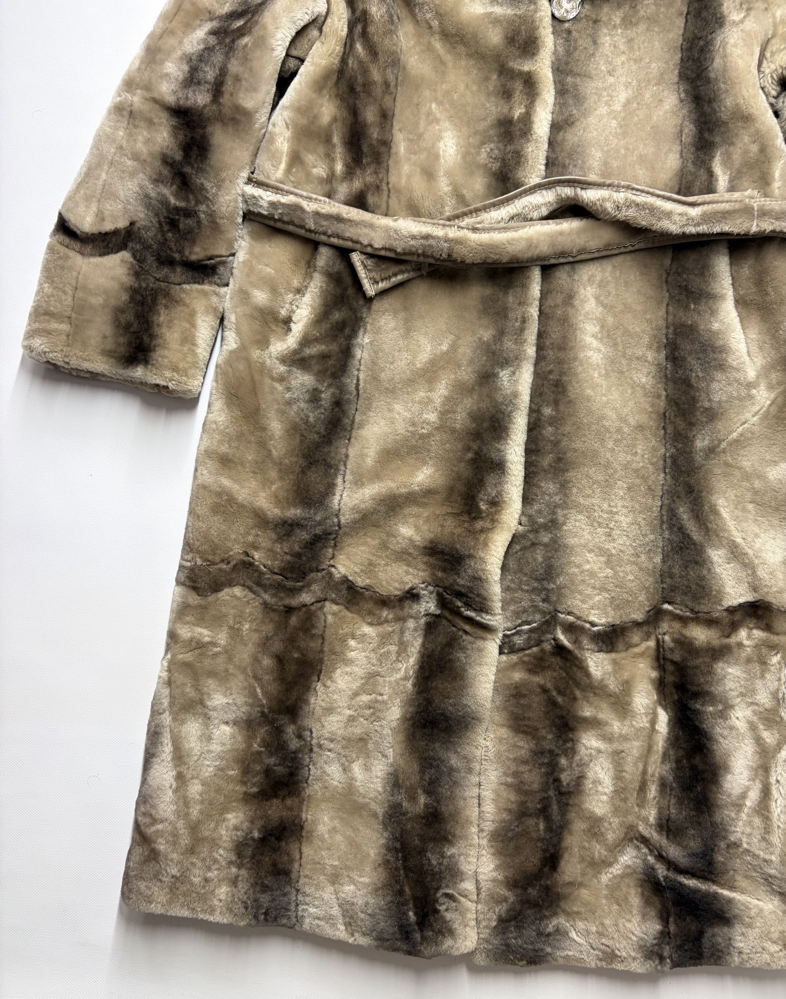 Vintage Vintage Long Real Fur coat Size L / US 10 / IT 46 - 7 Thumbnail