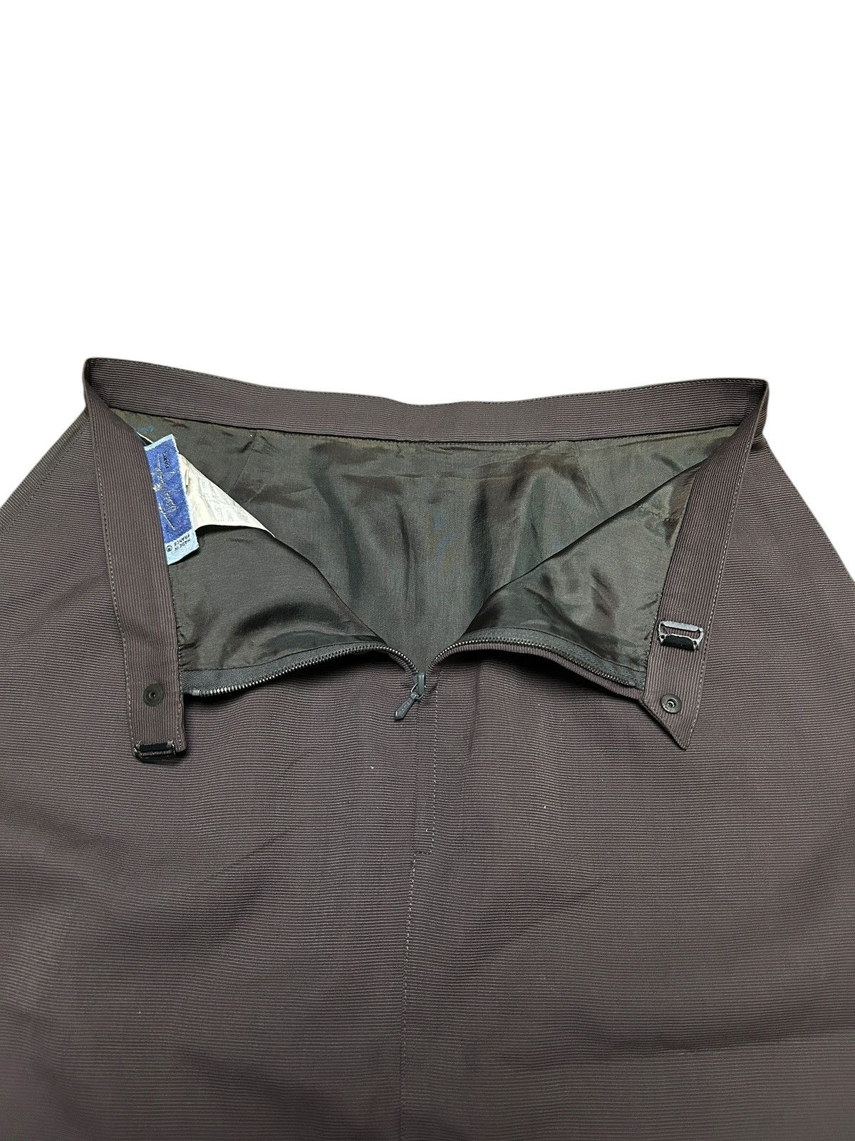 Thierry Mugler × Vintage 80s Paneled Skirt Size 28" / US 6 / IT 42 - 11 Thumbnail