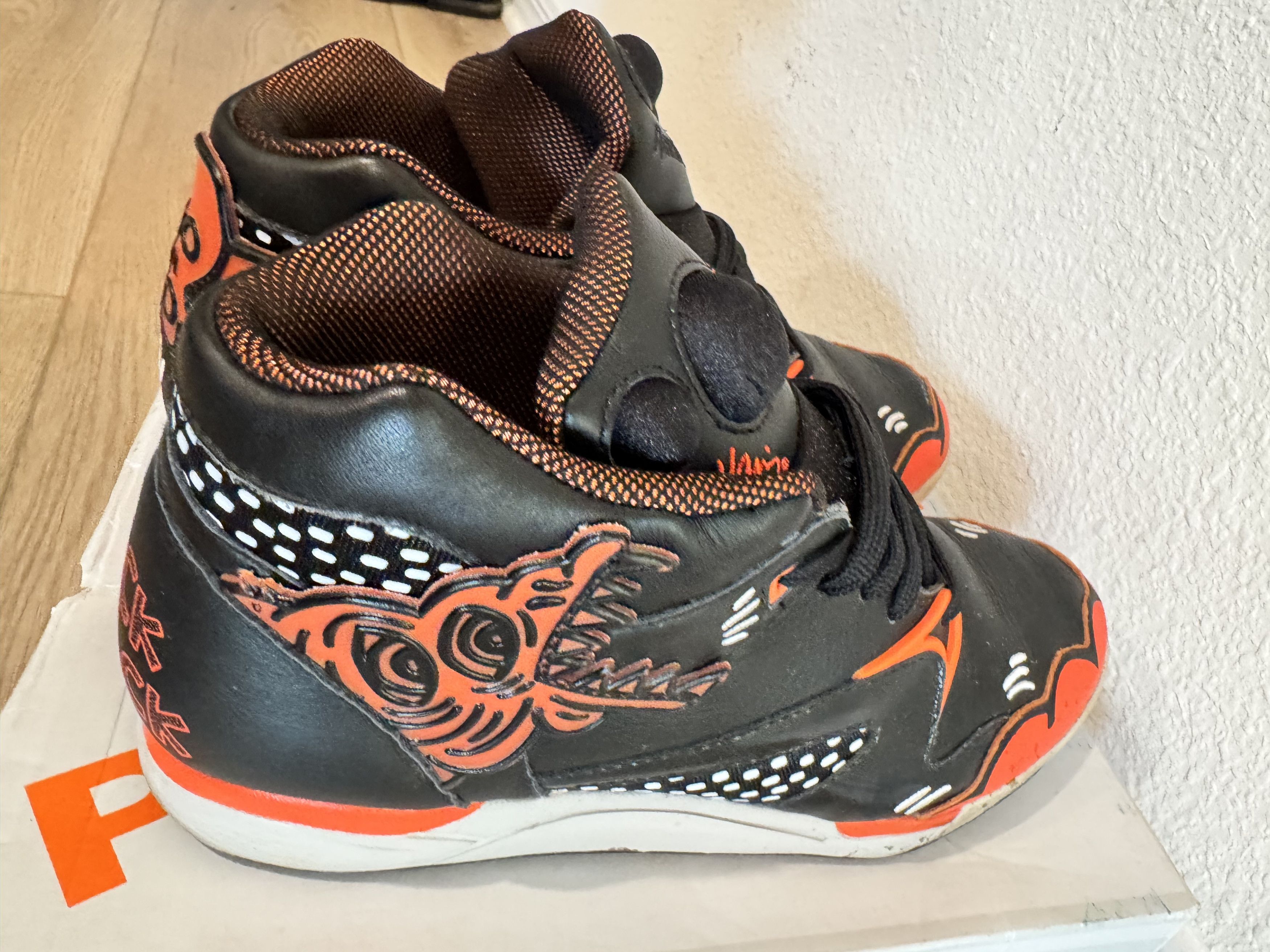 Reebok REEBOK/KEITH HARING "Crack is Wack" LIMITED ED PUMP SNEAKER Size US 9.5 / IT 39.5 - 9 Thumbnail