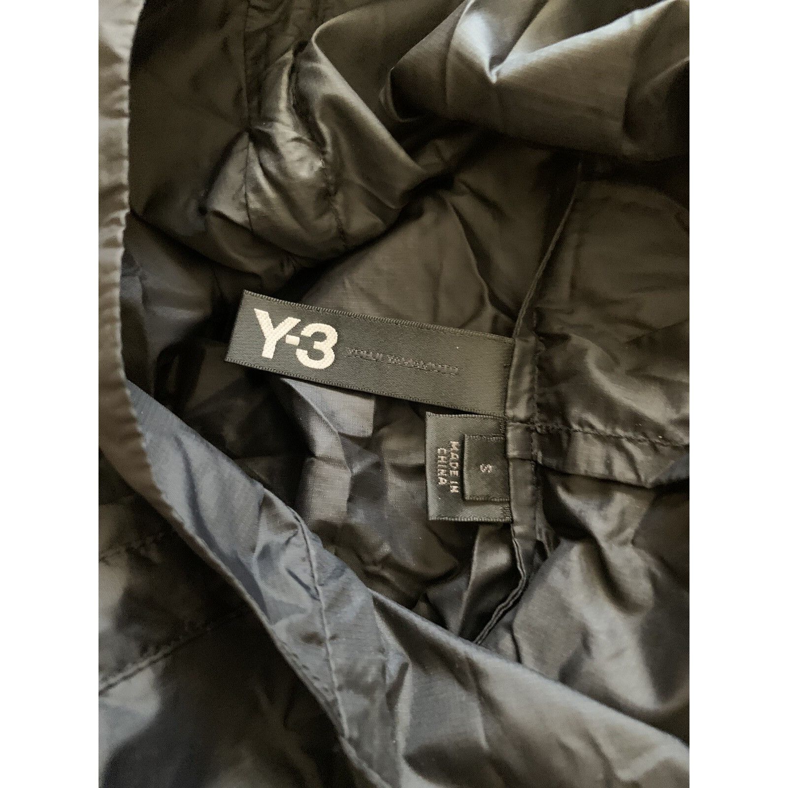 Y-3 Y-3 Satcho Cape Poncho Nylon Pullover Coat Black Small Size US S / EU 44-46 / 1 - 6 Thumbnail